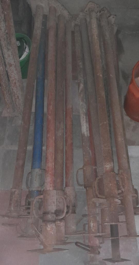 Etançons bâtiment, Bricolage & Construction, Échafaudages, Enlèvement