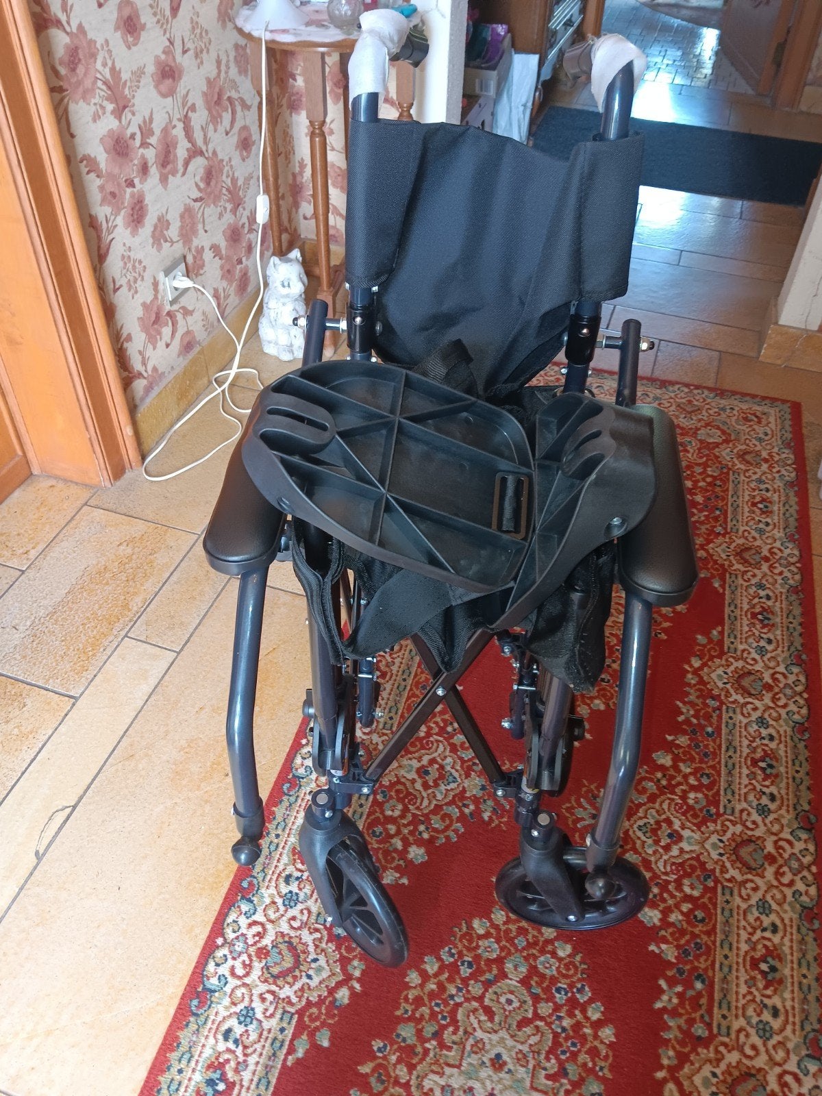 opplooibare rolstoel nieuw niet gebruikt, Diversen, Rolstoelen, Ophalen
