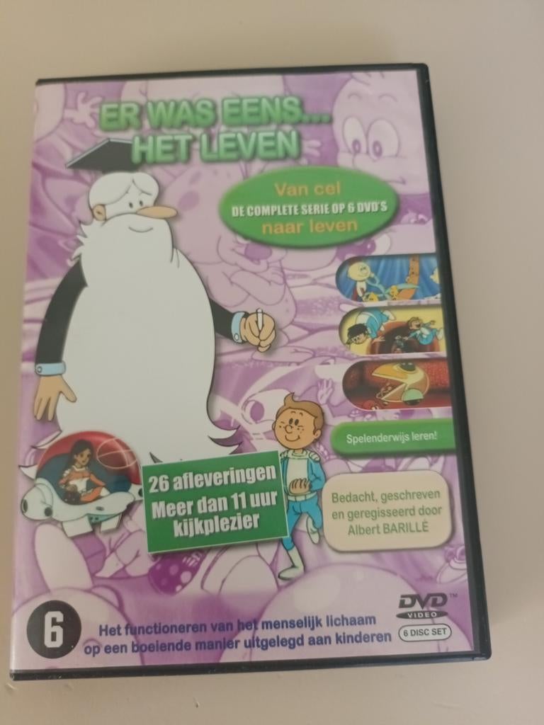 Er was eens het leven 6 dvd´s, Cd's en Dvd's, Ophalen of Verzenden