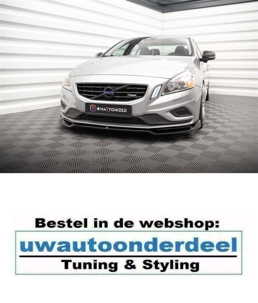 Maxton Design Spoiler Splitter Lip Volvo S60 R Design MK2, Verzenden