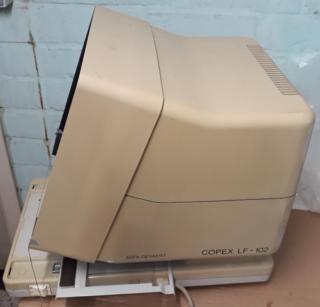 Lecteur de microfilms et de microfiches vintage 1980, Enlèvement, 1980 à nos jours, Projecteur