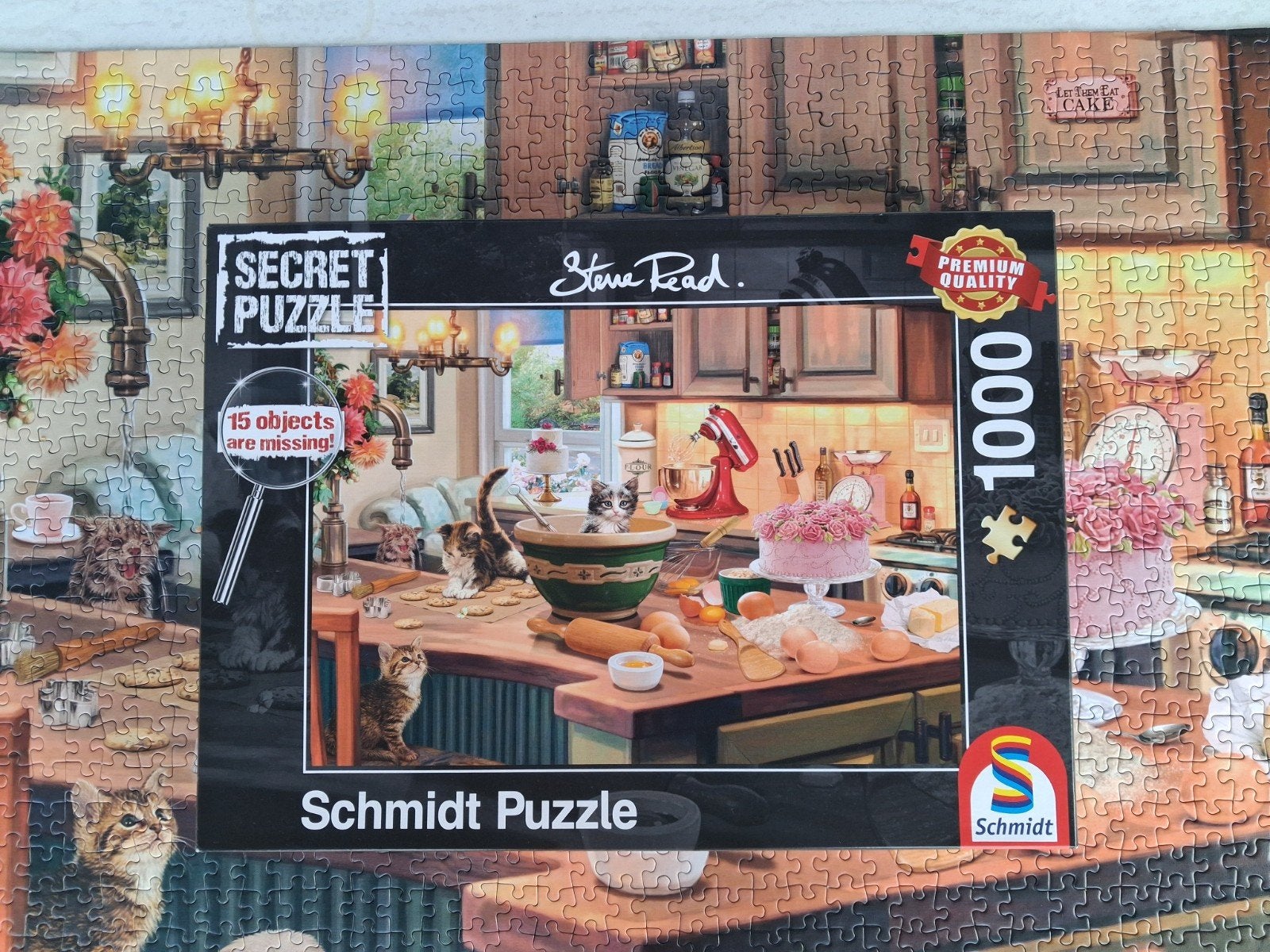 schmidt puzzel 1000 st, Enlèvement ou Envoi