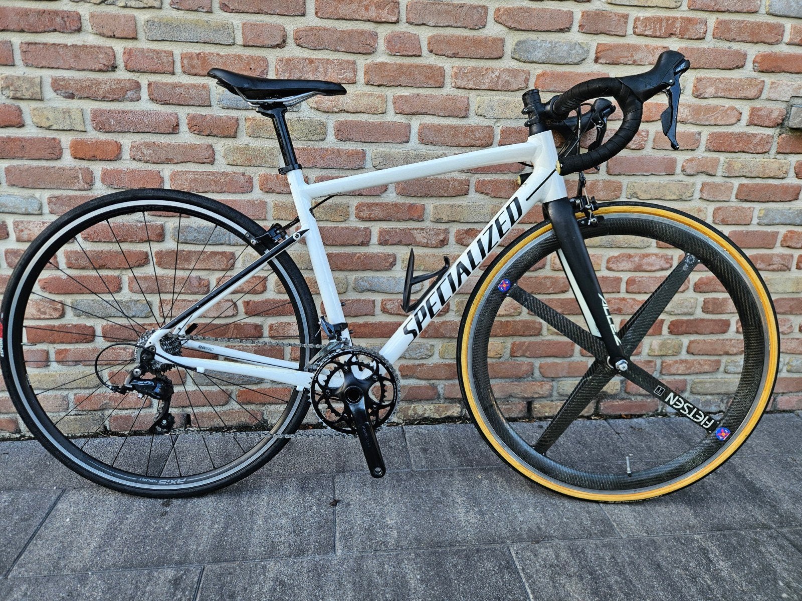 specialized maat 52, Fietsen en Brommers, Ophalen, Gebruikt, Carbon, Velgrem