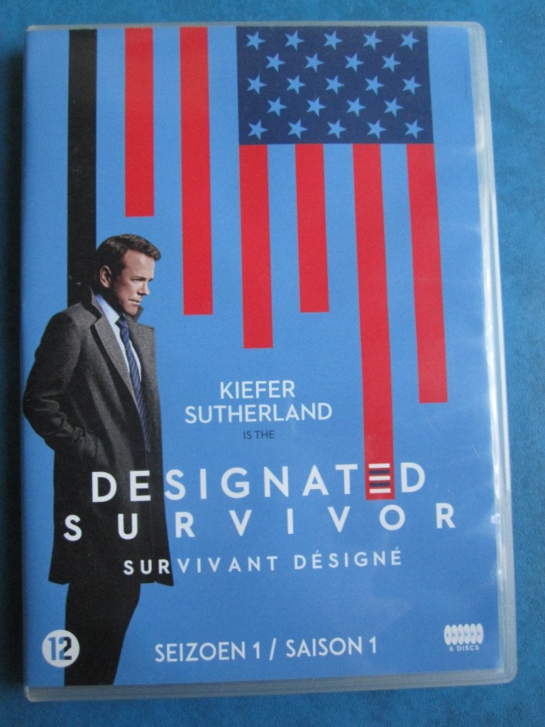 Designated Survivor saison 1 (2016) 6 disques, CD & DVD, Comme neuf, Saison 1, Anglais, À partir de 12 ans