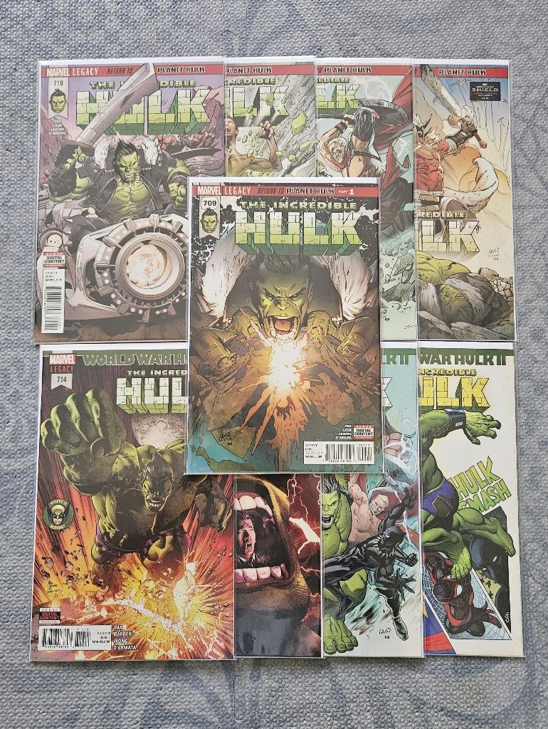 the Incredible Hulk (vol.4) #709-717 (completed), Complete serie of reeks, Ophalen of Verzenden, Nieuw