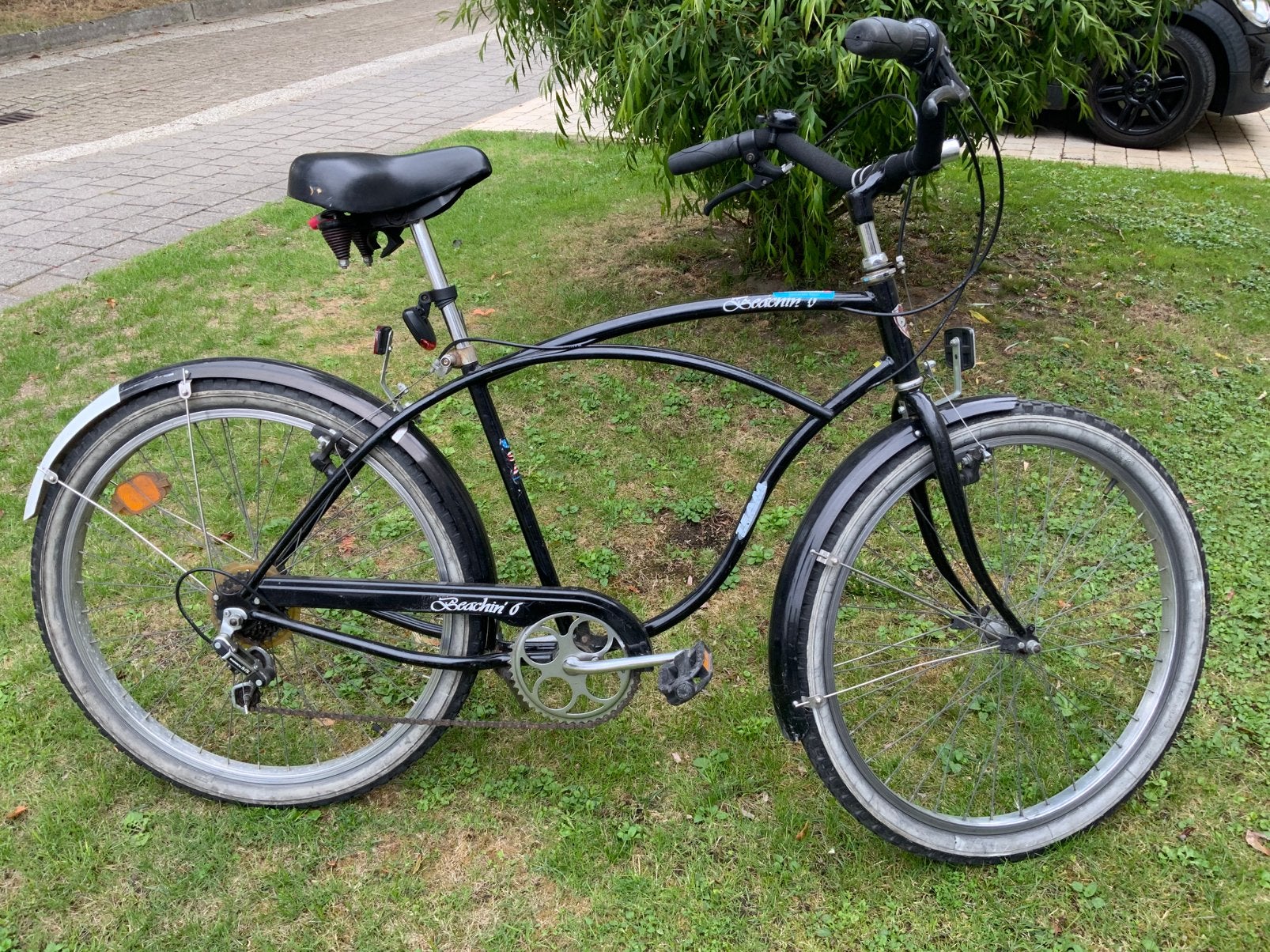 Beach cruiser mannen, Vélos & Vélomoteurs, Vélos | Cruisers & Lowriders, Frein sur jante, Cruiser, Acier, 59 cm ou plus