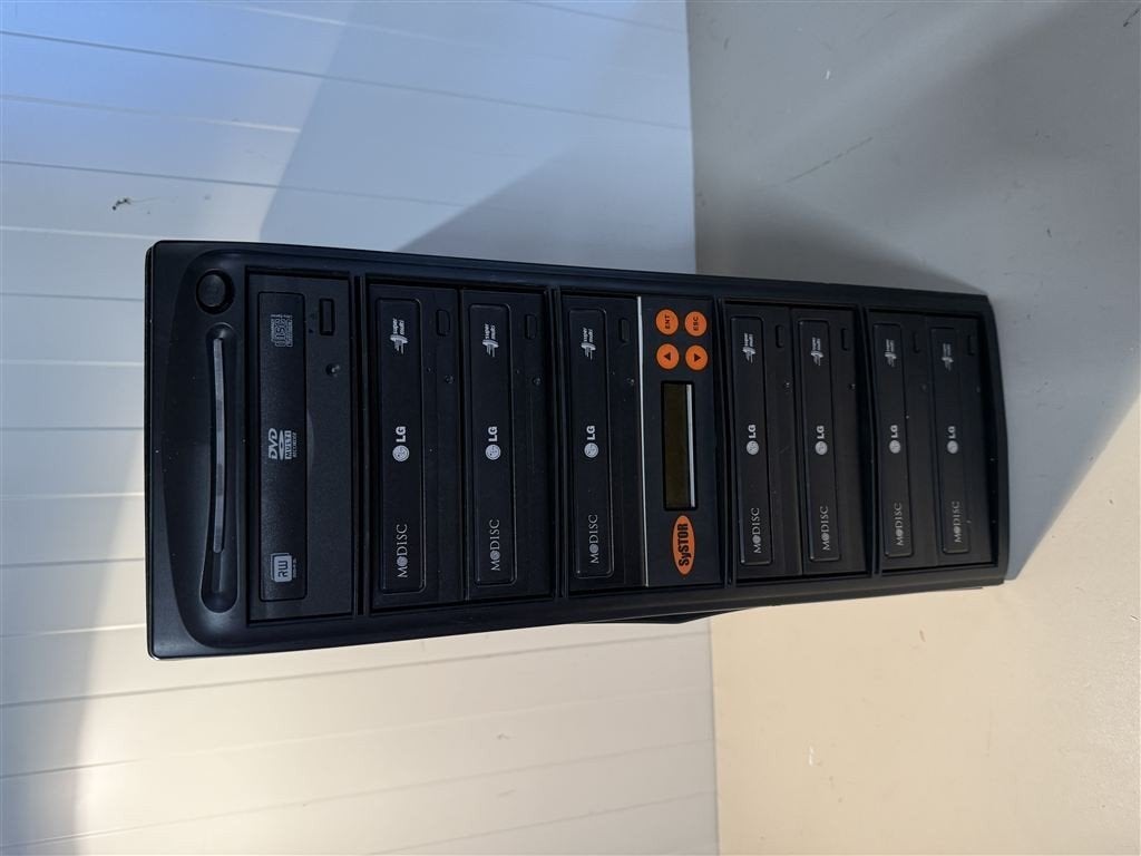 SySTOR 1:7 CD/DVD Duplicator Tower - kopieer toren, Enlèvement ou Envoi, Utilisé