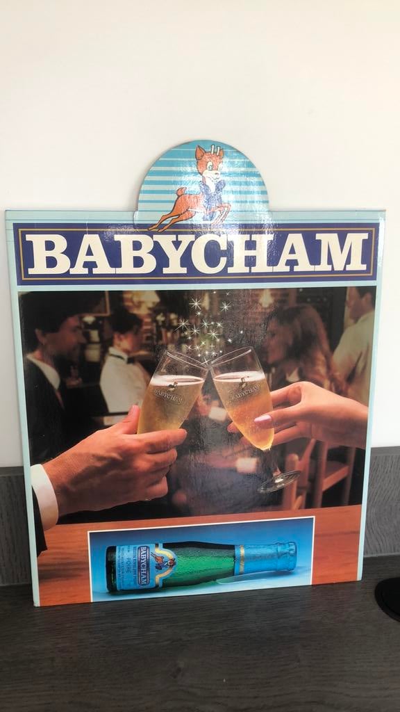 Babycham reclamebord, Collections, Enlèvement, Comme neuf