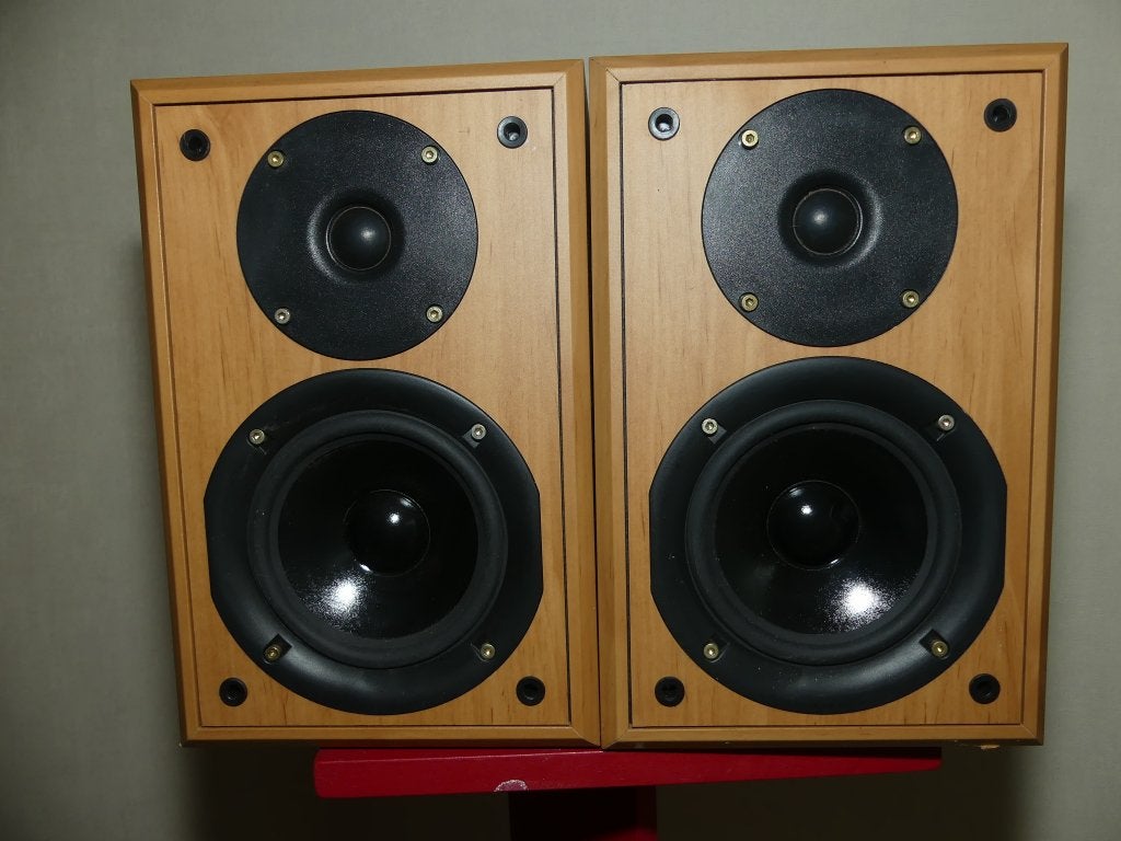Haut-parleurs d'étagère Hi-Fi 2x Teac LS 35-M, Enlèvement ou Envoi, 60 à 120 watts, Utilisé, Enceinte d'étagère