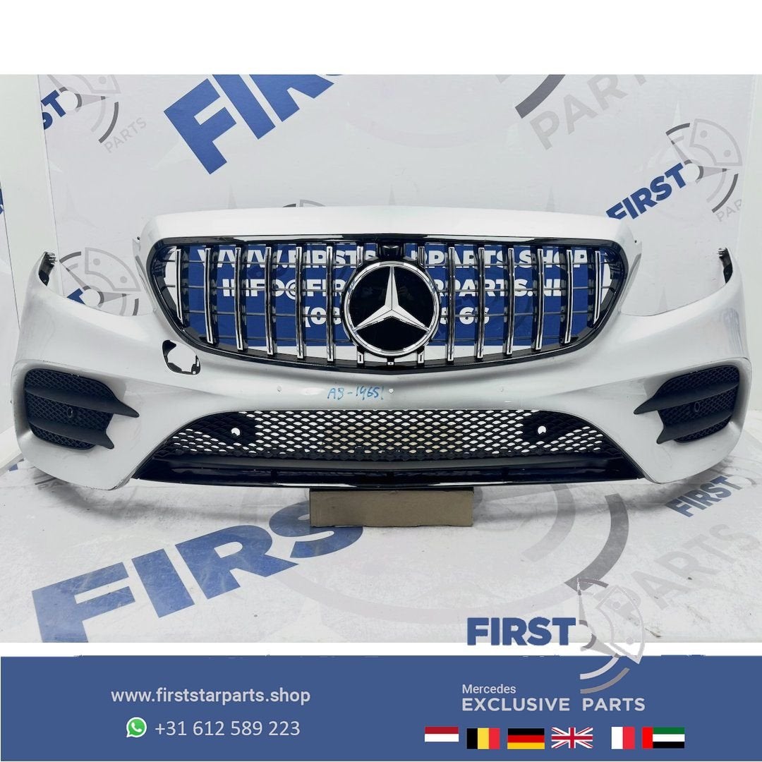 E43 E53 AMG VOORBUMPER Mercedes E Klasse 2016-2021 COUPÉ CAB, Gebruikt, -, Voor, Ophalen of Verzenden