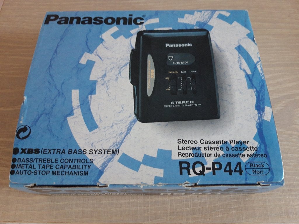 Nieuw verpakte walkman panasonic RQ-P44, Audio, Tv en Foto, Walkmans, Discmans en Minidiscspelers, Ophalen of Verzenden, Walkman