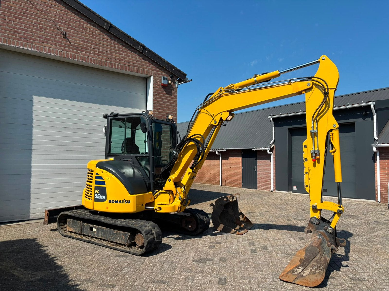 Komatsu PC55MR-5MO Minigraver Graafmachine, Ophalen, Graafmachine