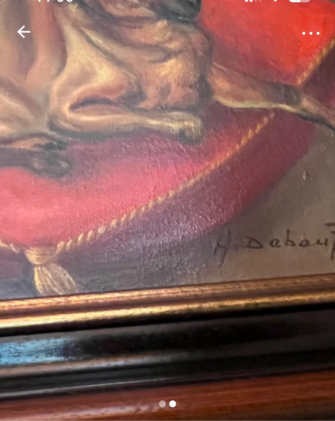 Schilderij, Ophalen