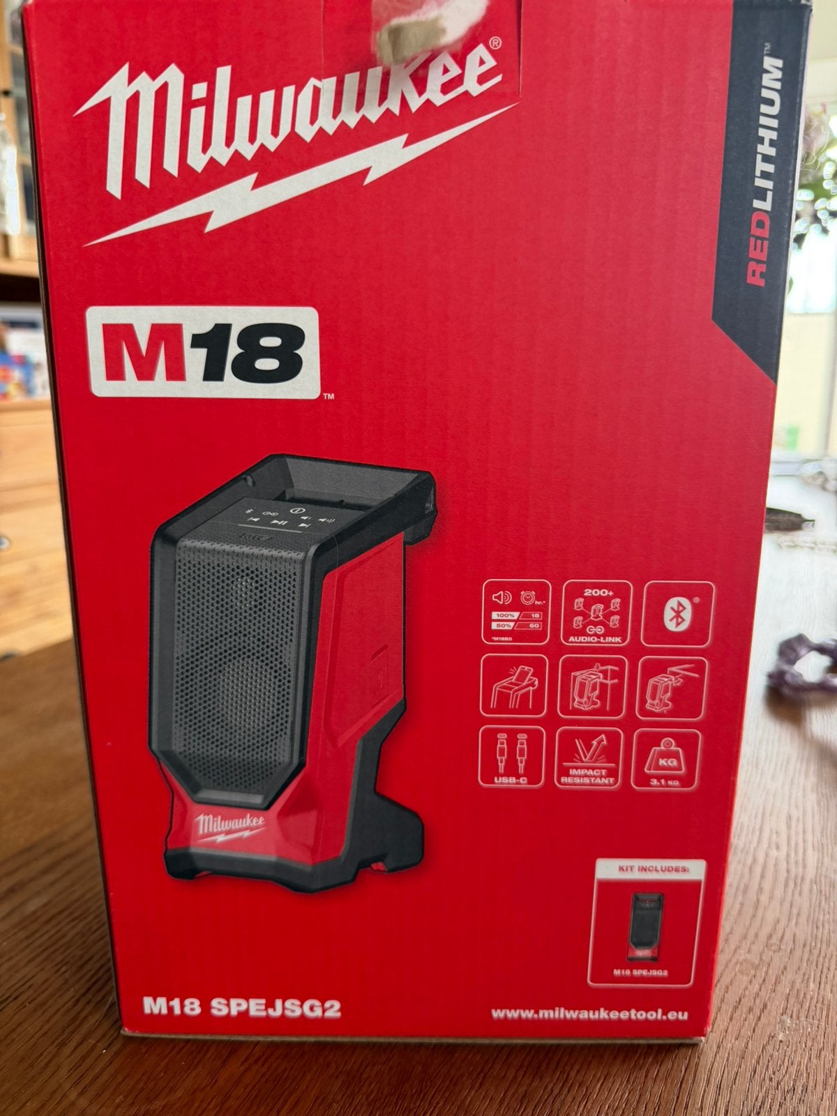 Milwaukee M18 bluetoothspeaker, Ophalen, Nieuw, Bouwradio