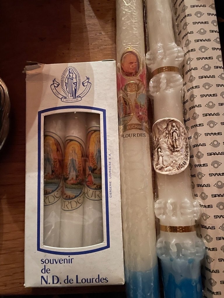 Kaarsen Lourdes, Verzamelen, Ophalen, Nieuw, Overige typen, Christendom | Katholiek