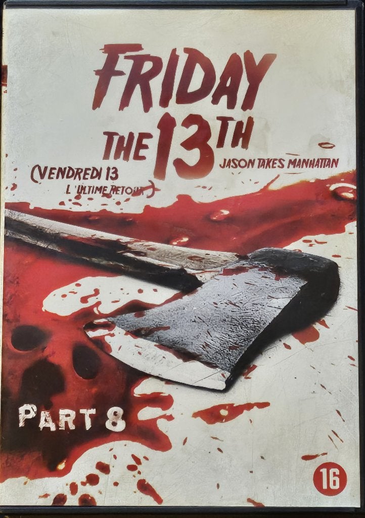 Friday The 13th Part 8 (1989), Cd's en Dvd's, Ophalen of Verzenden, Zo goed als nieuw, Engels, Nederlands