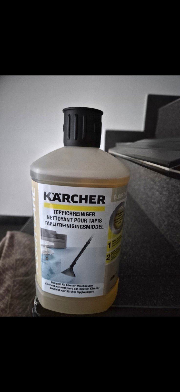 Karcher tapijt en bekledingsreiniger 1 liter NIEUW, Ophalen