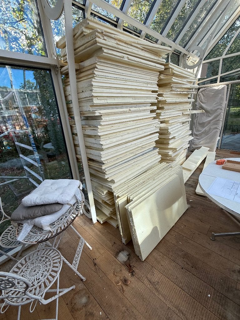 Pur isolatie, Bricolage & Construction, 15 m² ou plus, Enlèvement, Utilisé, Mousse rigide (PIR)
