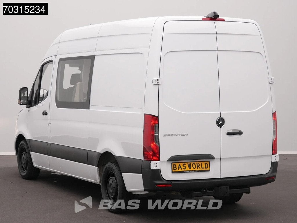 Mercedes Sprinter 314 CDI Automaat Dubbel Cabine L2H2 Airco, Automaat, Stof, Gebruikt, Euro 6