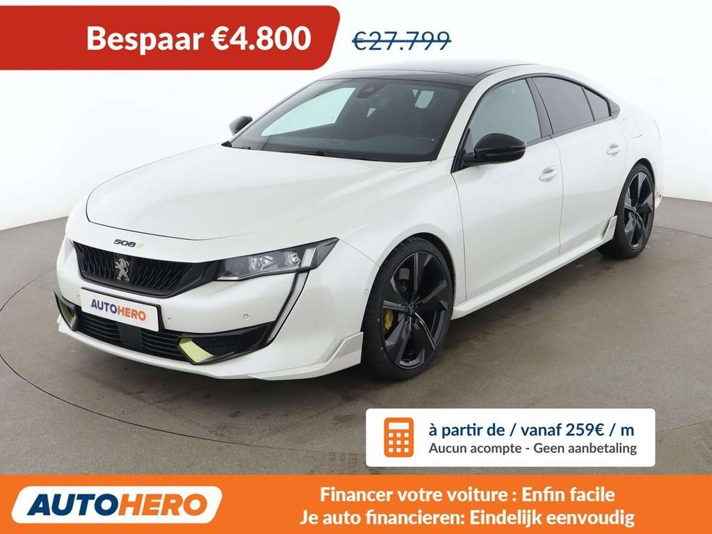 Peugeot 508 1.6 Hybrid PSE (année de construction 2021), 360 ch, Achat, Euro 6, https://public.car-pass.be/vhr/50864d0e-1035-4f7d-9e77-4e234b78273d