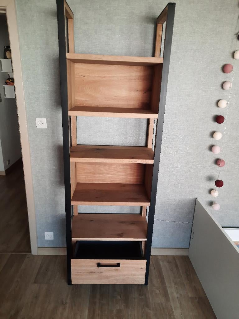 Henders en hazel metalo kast, Ophalen, 50 tot 100 cm, Zo goed als nieuw, Hout metaal