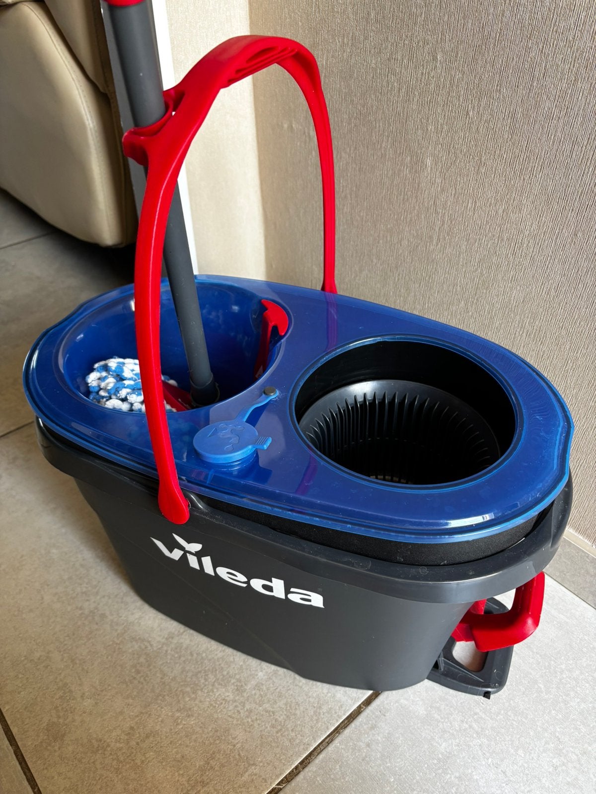 Ensemble vileda H2Pro + 1 recharge mop, Enlèvement