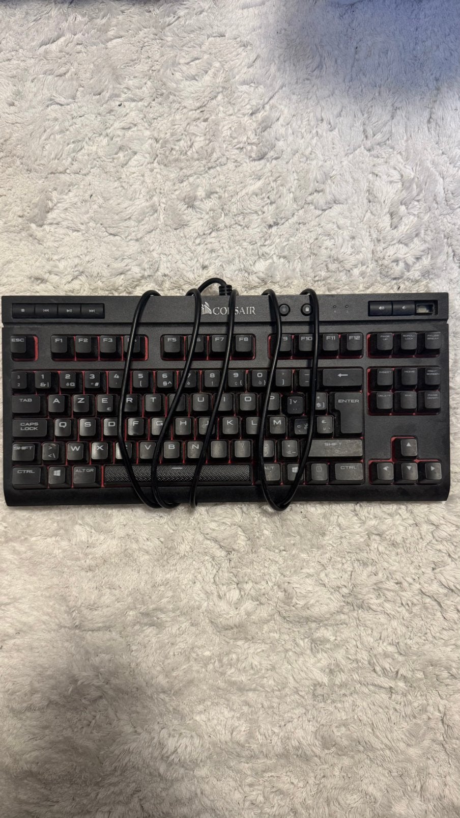 Corsair k63 gaming-toetsenbord, Computers en Software, Ophalen, Zo goed als nieuw