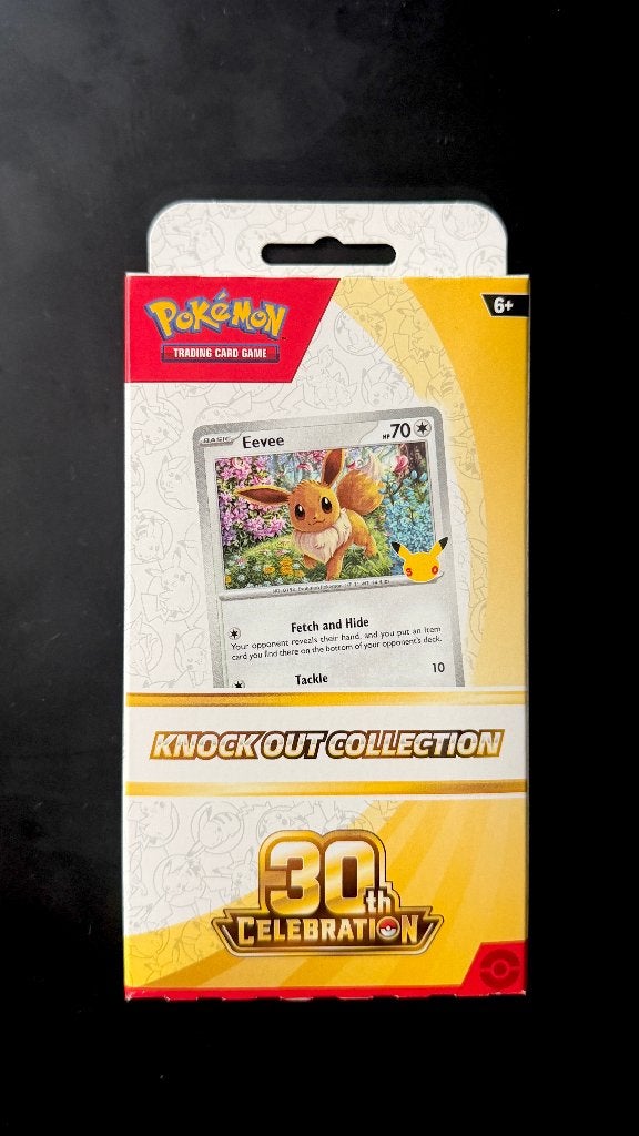 Pokémon 30th Anniversary Knockout Collection – Eevee, Hobby & Loisirs créatifs, Enlèvement, Neuf, Autres types