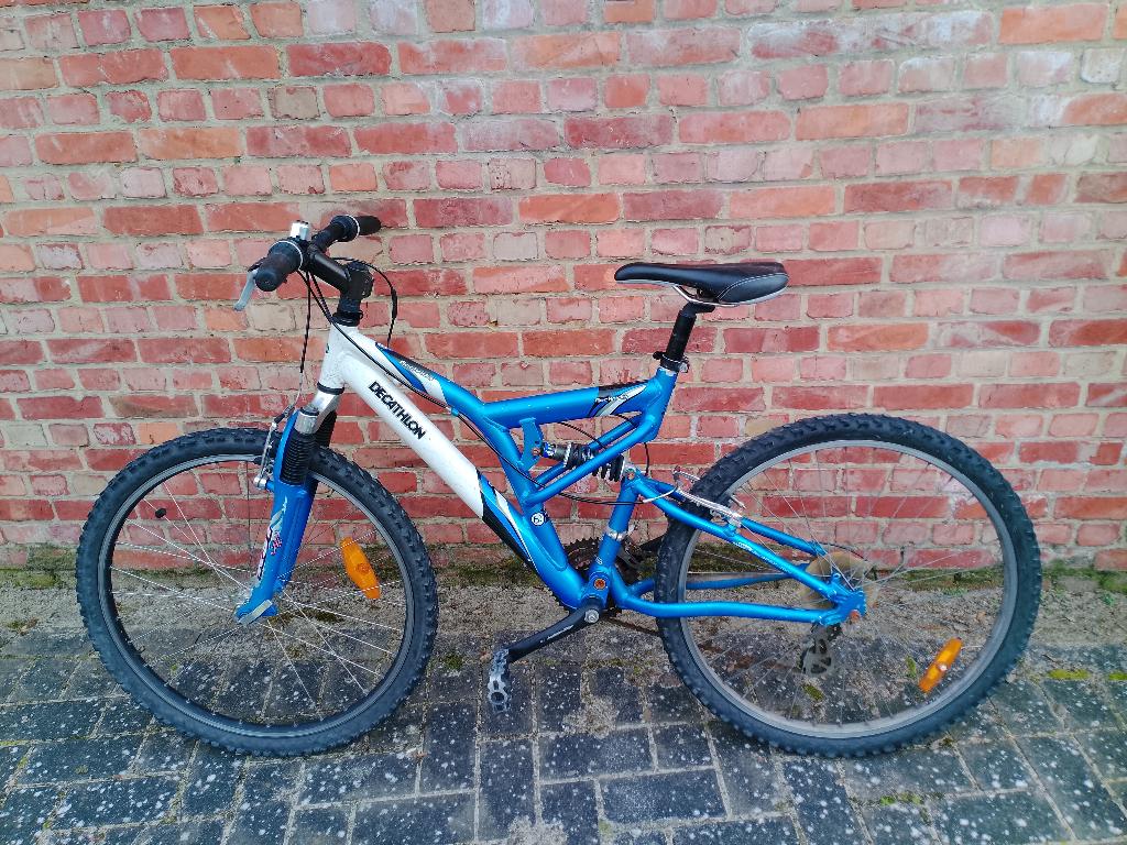 Fiets, mtb, Fietsen en Brommers, Gebruikt, Velgrem, Versnellingen, Decathlon