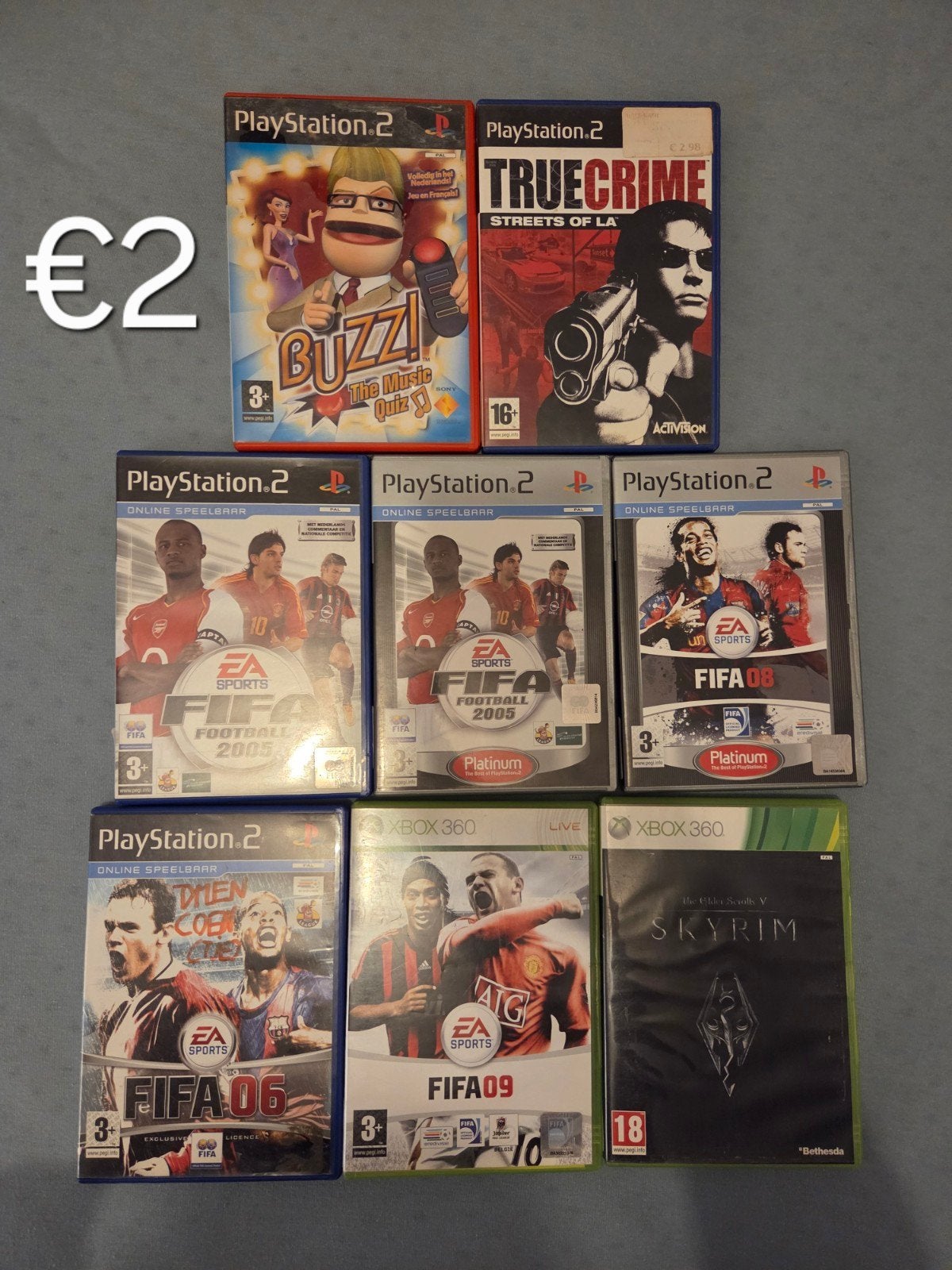 Videogames 4 + 1 gratis, Ophalen of Verzenden