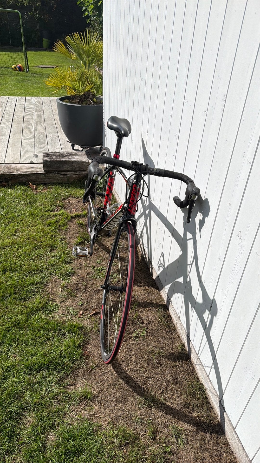 Vélo de route Giant TCR 1 taille M — Shimano 105, 26 pouces, Frein sur jante, Giant, Enlèvement