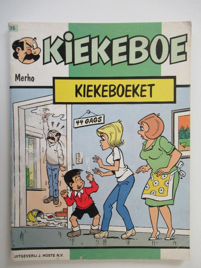kiekeboe...nr.35....kiekeboeket............1st, Envoi, Utilisé