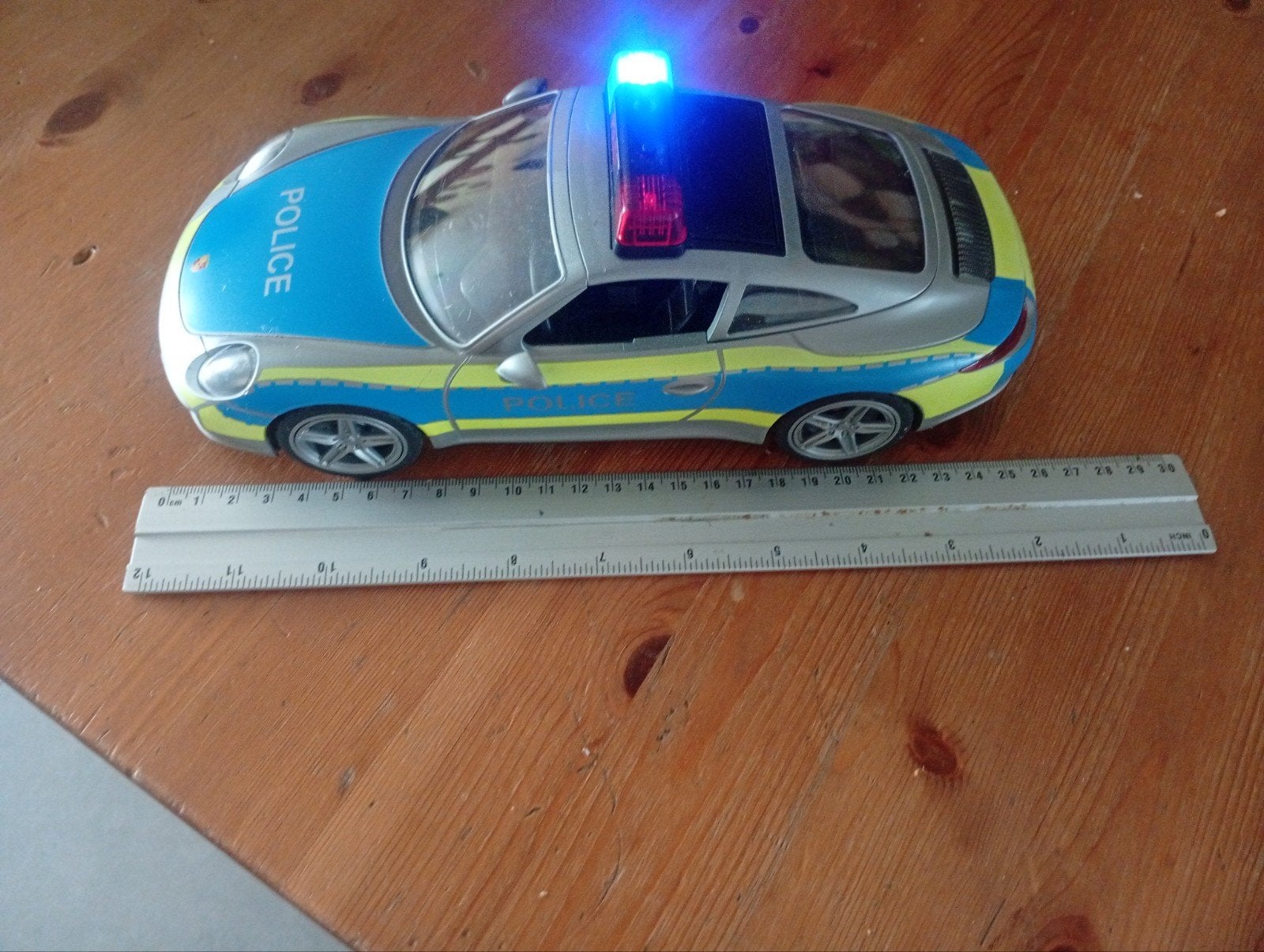 Playmobil politie auto met lichten, Enlèvement, Utilisé