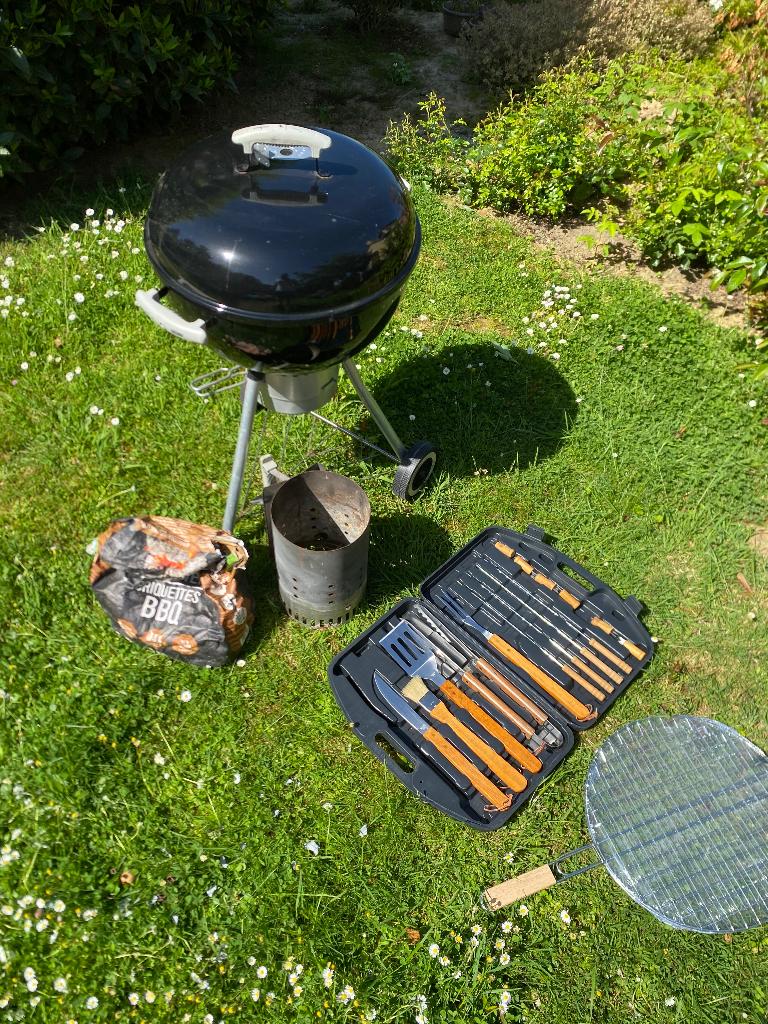Barbecue Weber, Jardin & Terrasse, Enlèvement, Utilisé, Weber, Avec accessoires