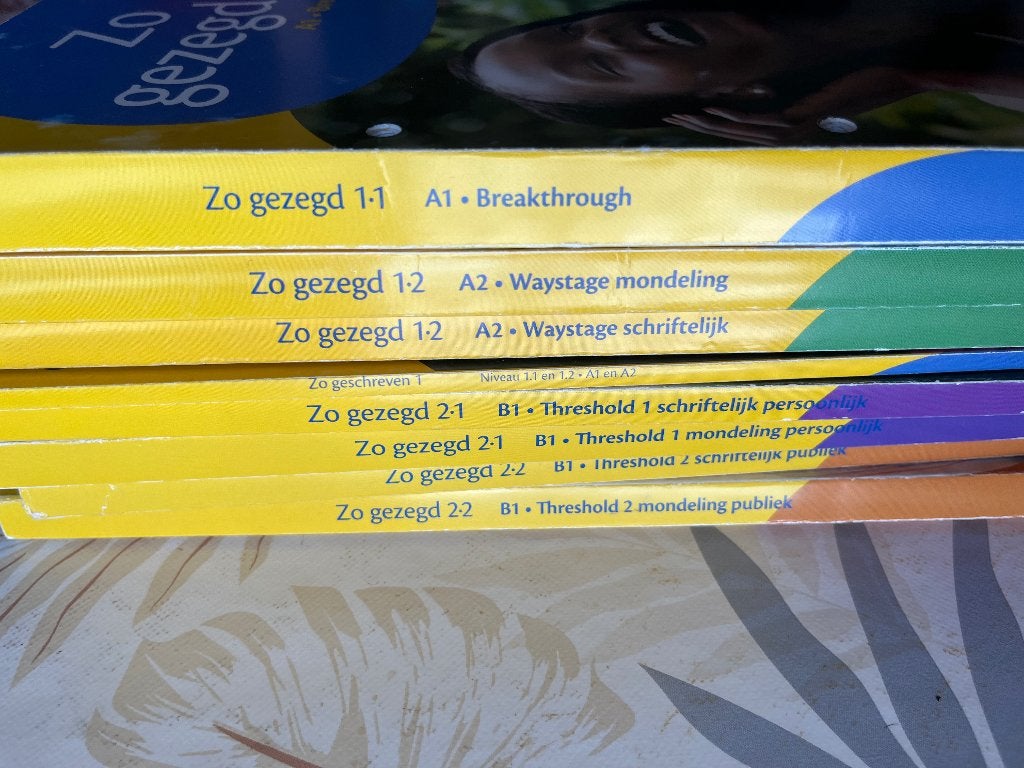 Boeken Nederlands zo gezegd, Ophalen, Gelezen, Nederlands