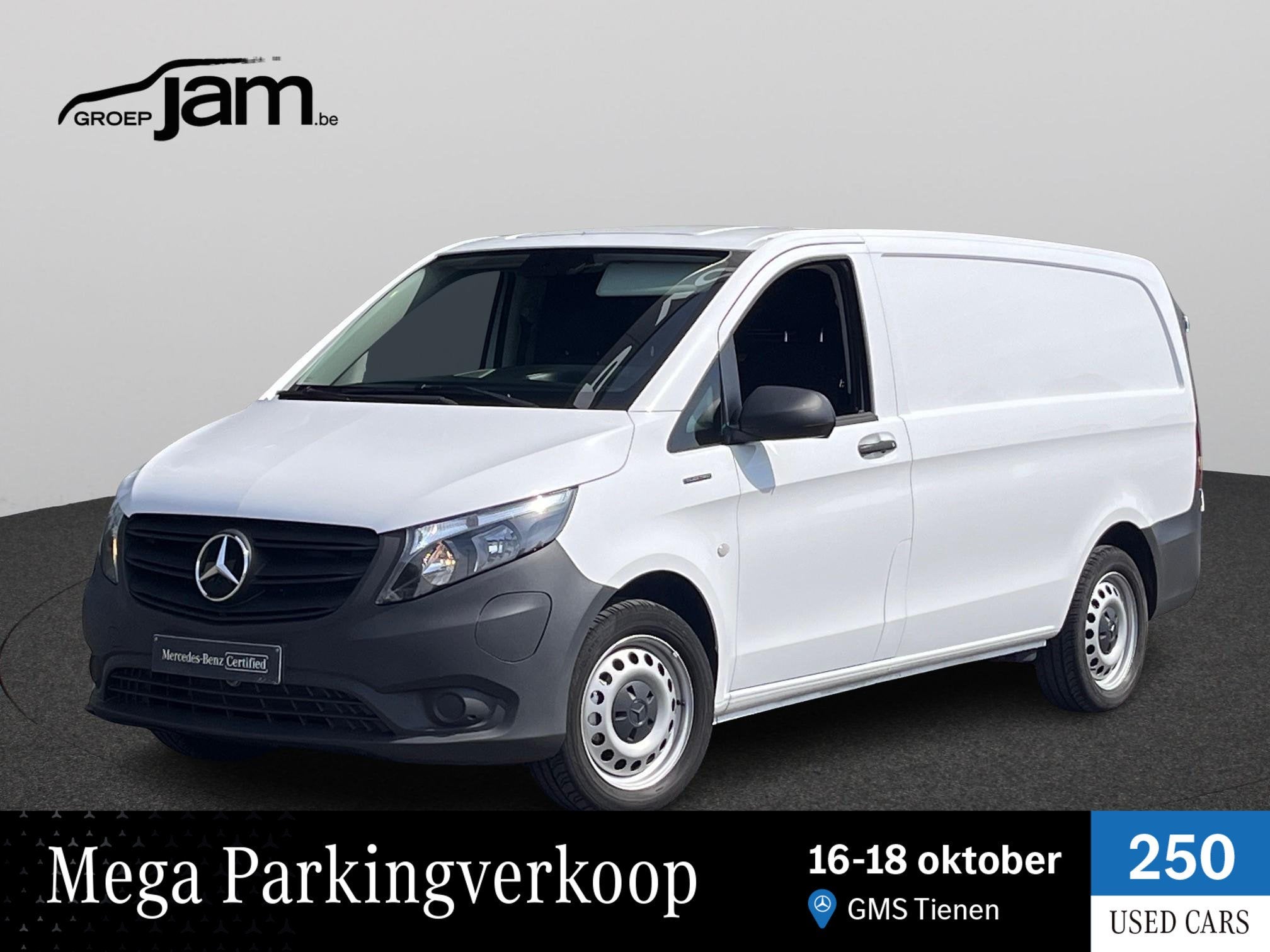Mercedes-Benz eVito L2, 4 portes, 41 kWh, 3 places, 116 ch