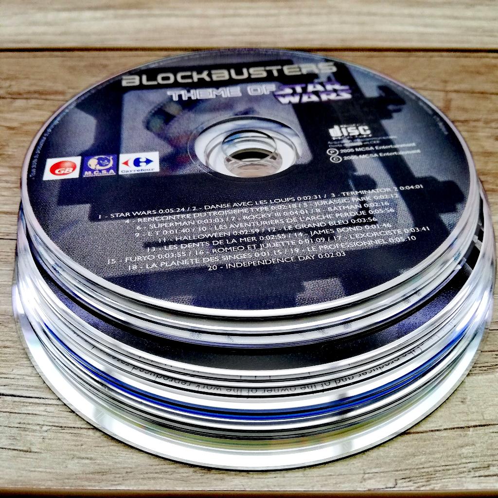 Musique de film (11 CD), Enlèvement ou Envoi, Utilisé
