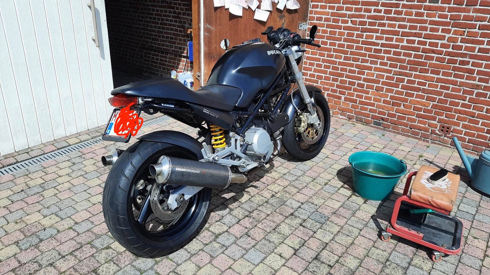 Ducati monster 620 dark edition, Motoren, Motoren | Ducati, 2 cilinders, Occasion, 618 cc, Particulier