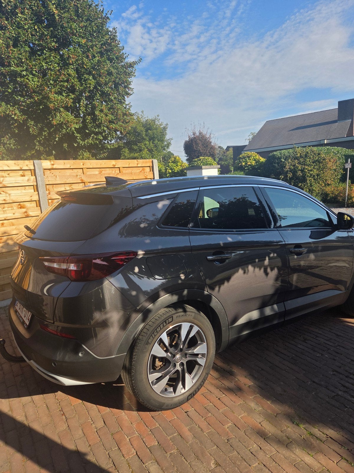 grandland x innovation, Auto's, Bruin, Leder en Stof, 96 kW, 5 deurs