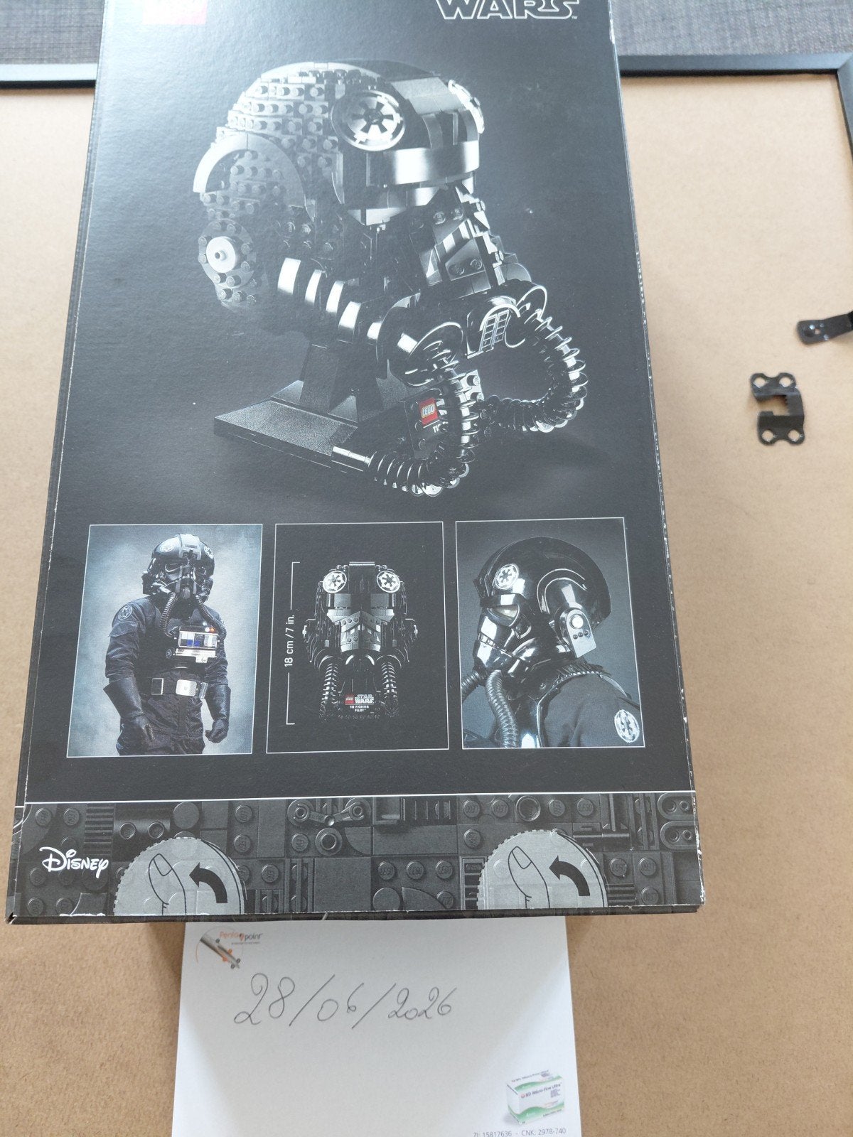 Lego Star Wars Tie-Fighter helm, Ophalen of Verzenden, Lego, Star Wars
