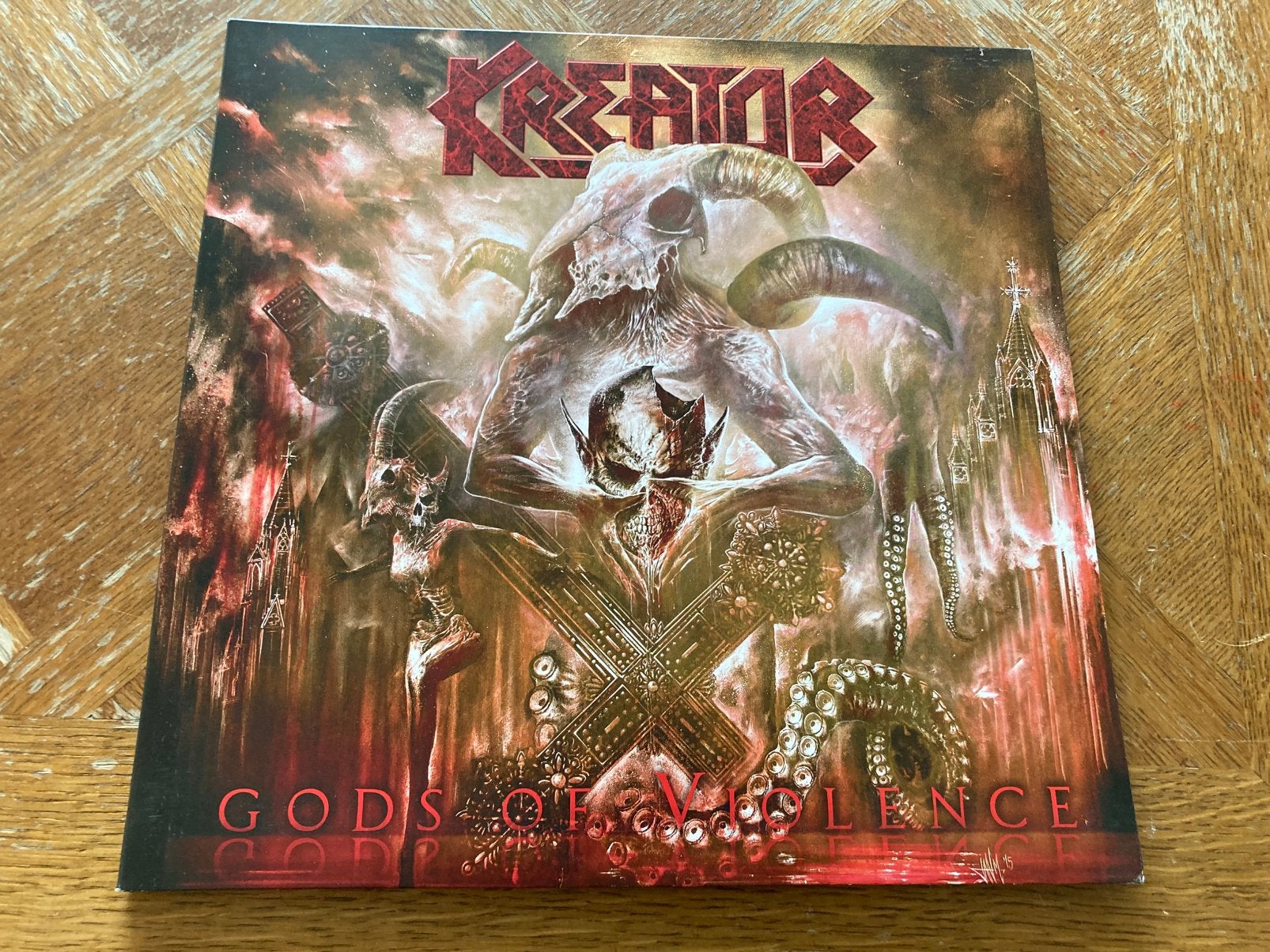 Kreator: Gods Of Violence Lp, 12 pouces, Enlèvement ou Envoi, Metal, Comme neuf