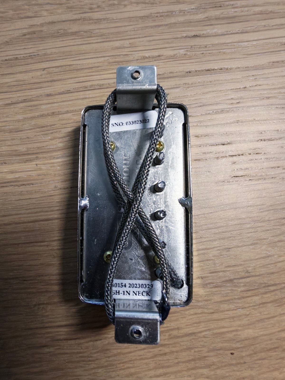 Seymour Duncan SH1 Humbucker met hals, Muziek en Instrumenten, Ophalen of Verzenden, Gebruikt, Elektrische gitaar