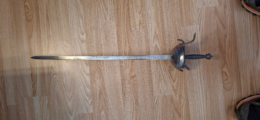 Épée décorative, Ophalen