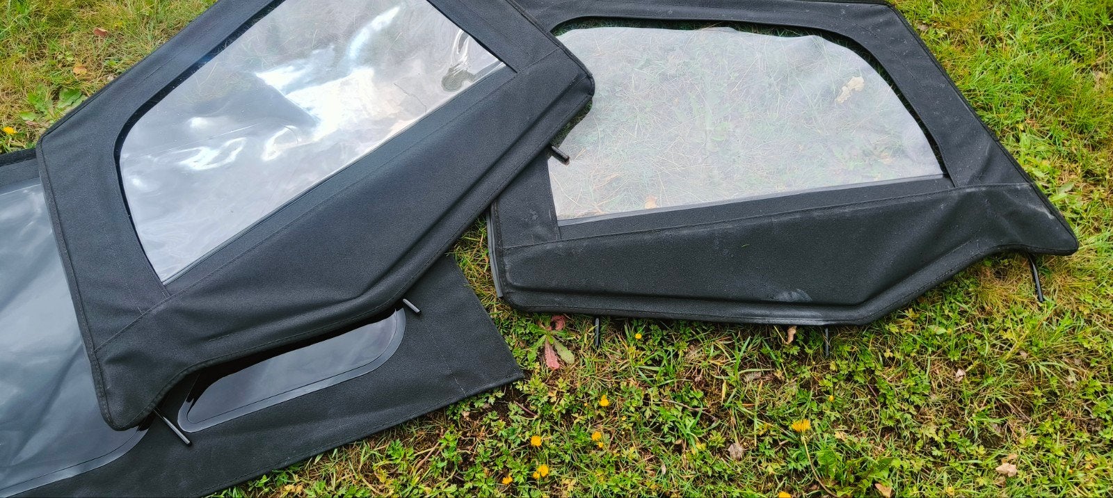 Jeep Wrangler yj en cj7 upper doors voor halve deuren, Auto-onderdelen, Ophalen, Jeep