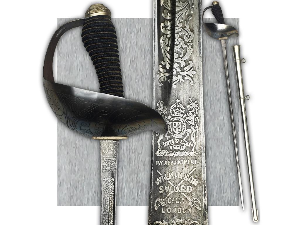 🚨Rare : Sabre Officier HUSSARD Anglais M1912 Wilkinson, Collections, Objets militaires | Général, Armée de terre, Enlèvement ou Envoi