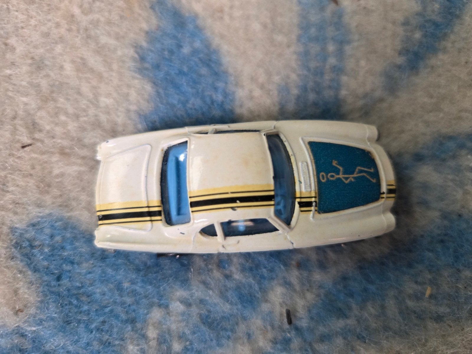 CORGI JUNIORS VOLVO THE SAINT ORIGINAL RARE+RAYURES NOIRES, Enlèvement ou Envoi, Utilisé