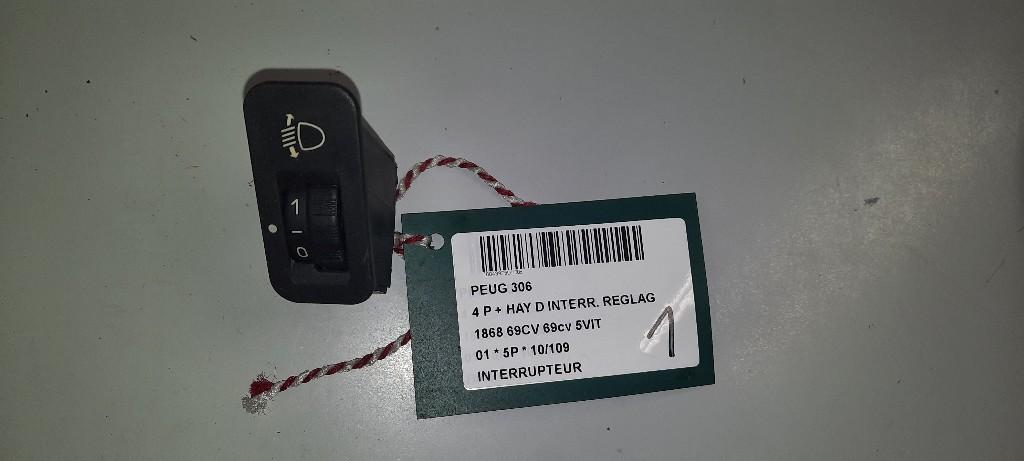 COMMUTATEUR Peugeot 306 (7A / C/S) (01-1993/12-2002), Utilisé, Peugeot