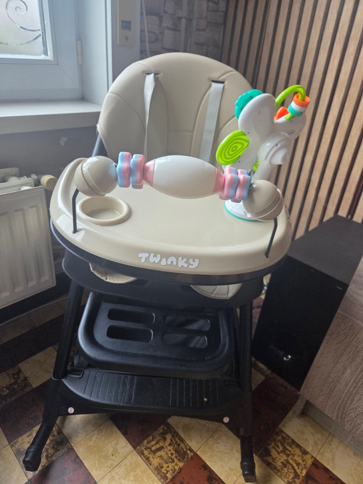 Twinky 3-in-1 Kinderstoel, Enlèvement, Utilisé, Chaise évolutive, Plateau amovible