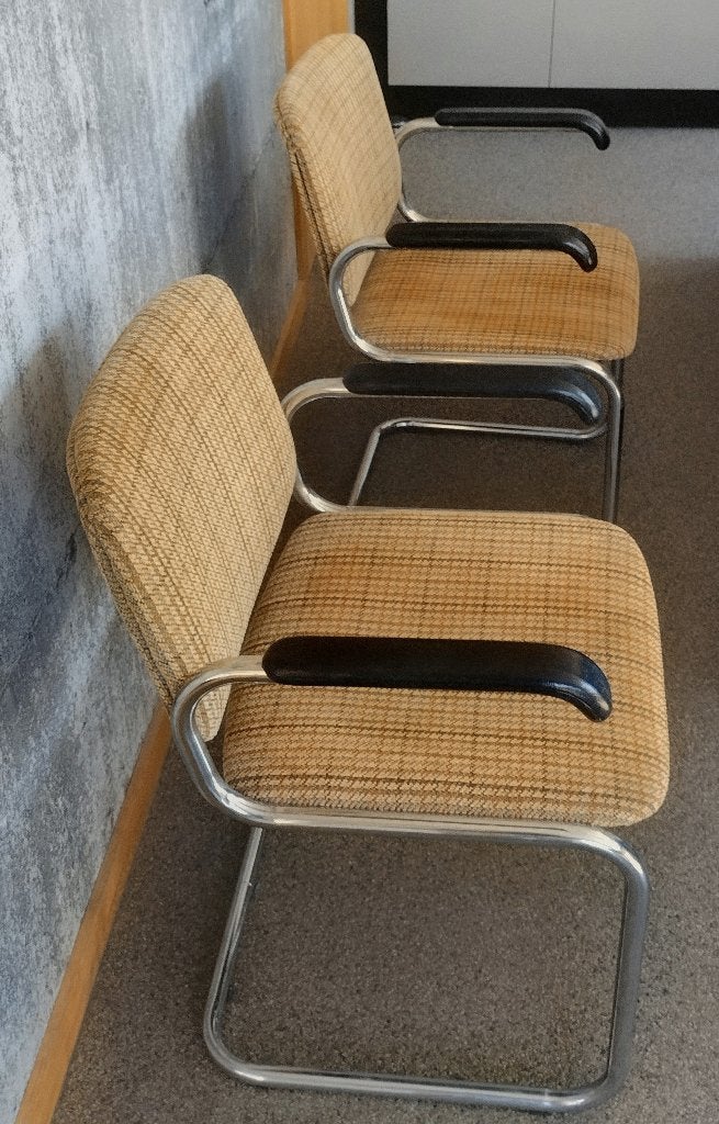 Chaise tubulaire vintage, Enlèvement, Maison et Meubles