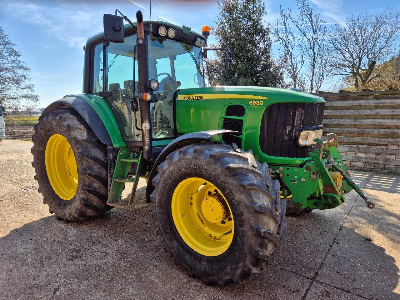 John Deere 6530 Premium fronthef+PTO (bj 2008), Zakelijke goederen, Gebruikt, 120 tot 160 Pk, John Deere, Meer dan 10000